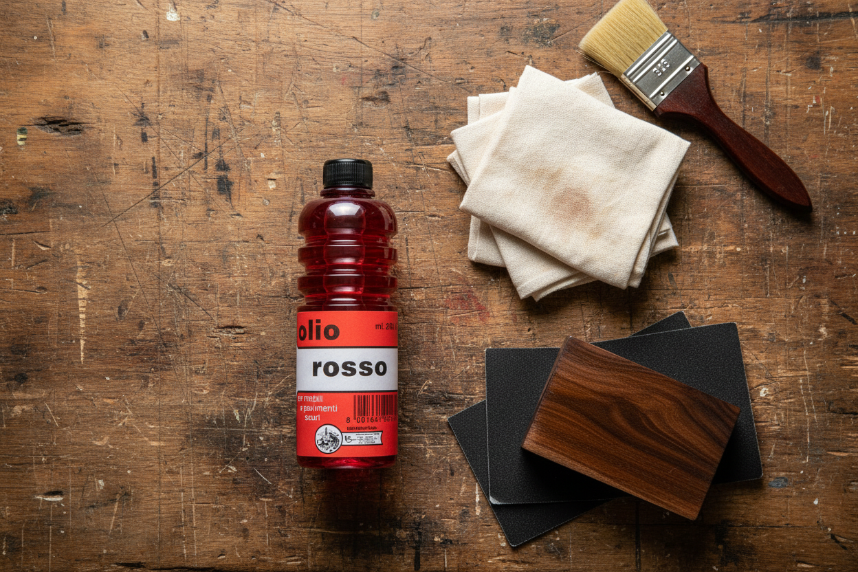 Composizione strumenti restauro