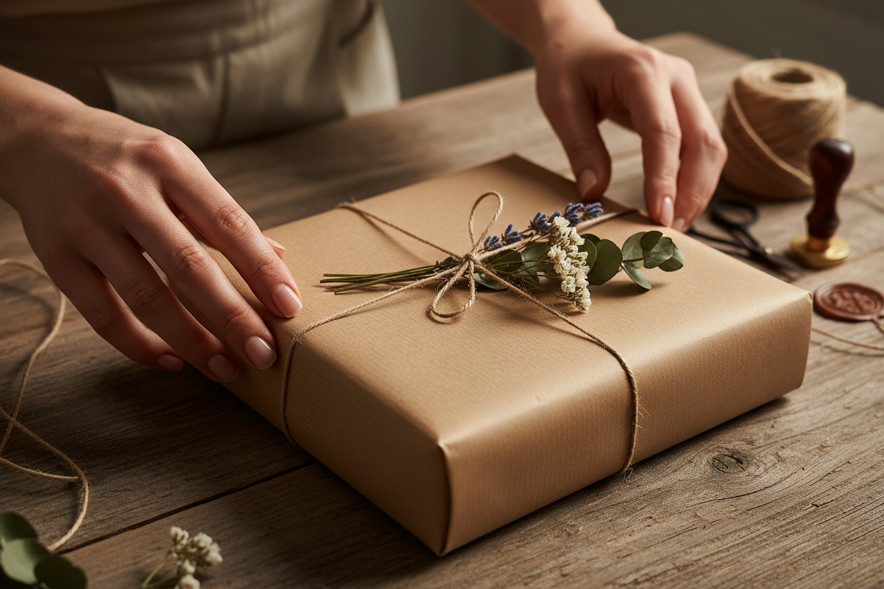 Confezione regalo artigianale