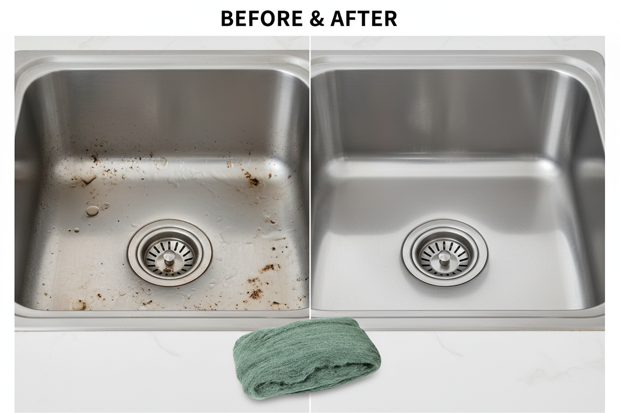 Confronto prima e dopo pulizia