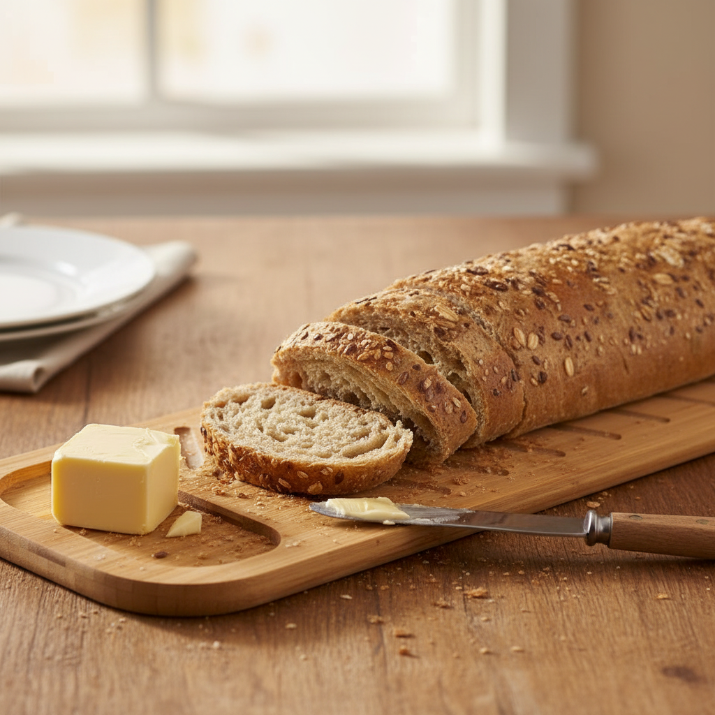 Coperchio bambù come tagliere