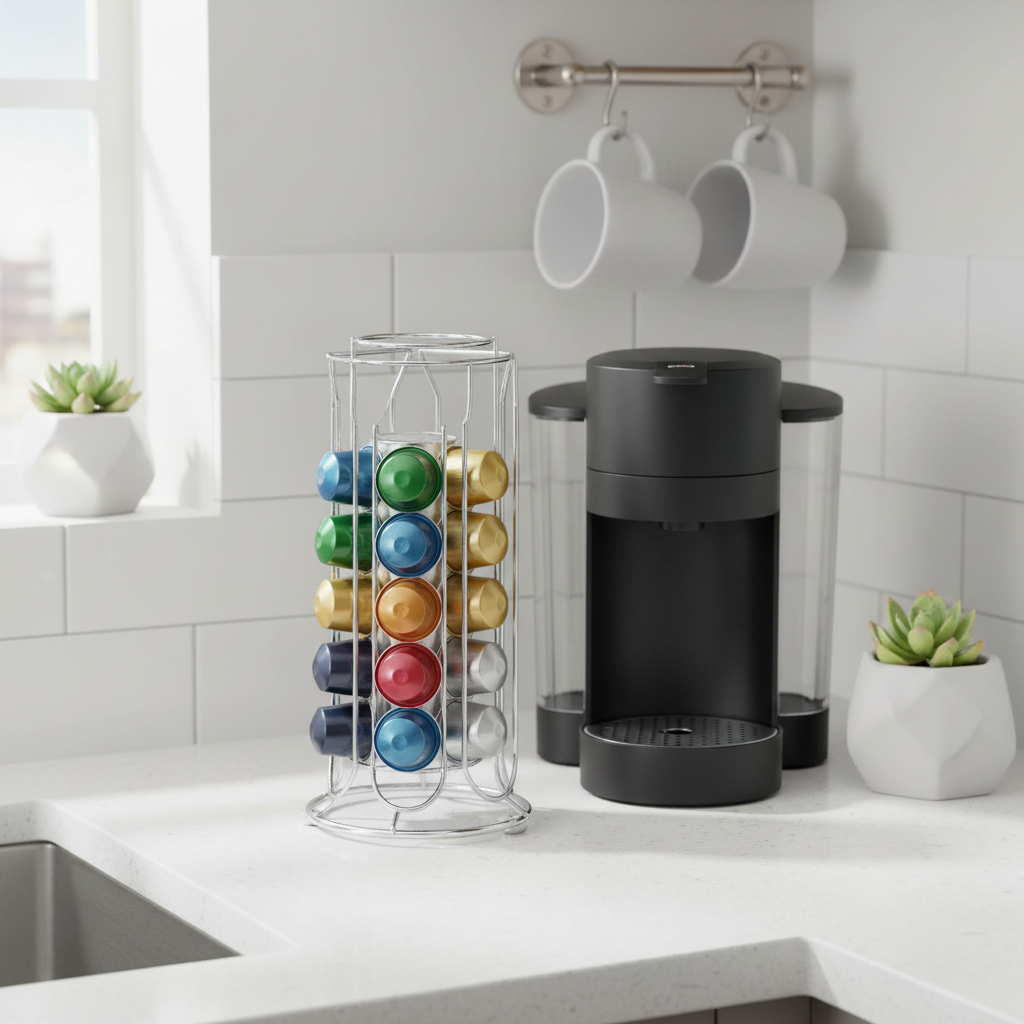 Cucina compatta organizzata