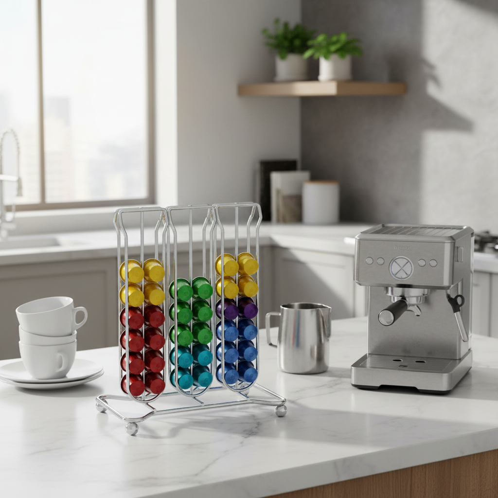 Cucina moderna con portacapsule 30 posti