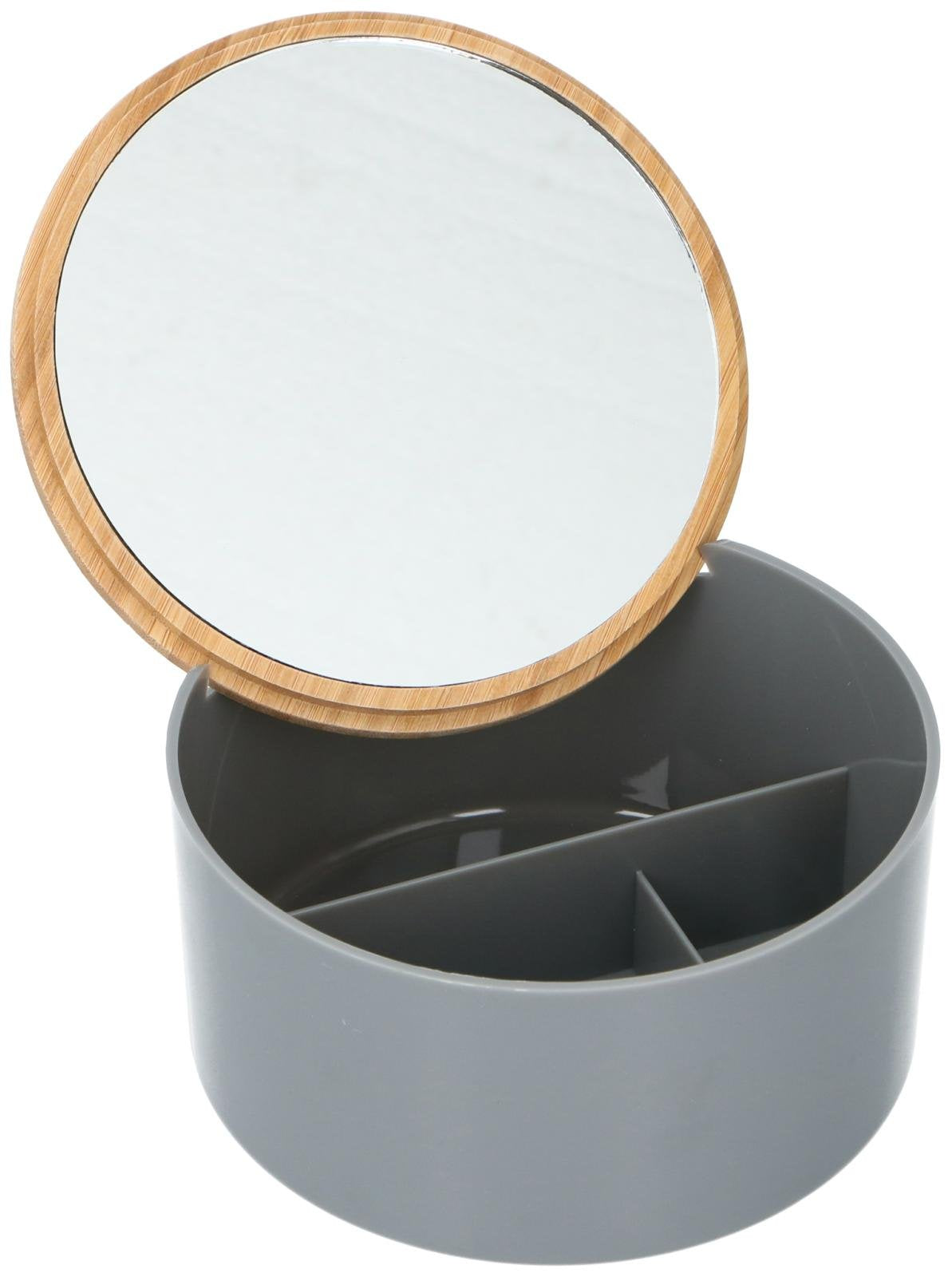 Organizzatore Cosmetici Specchio Integrato Alpina Ø13cm