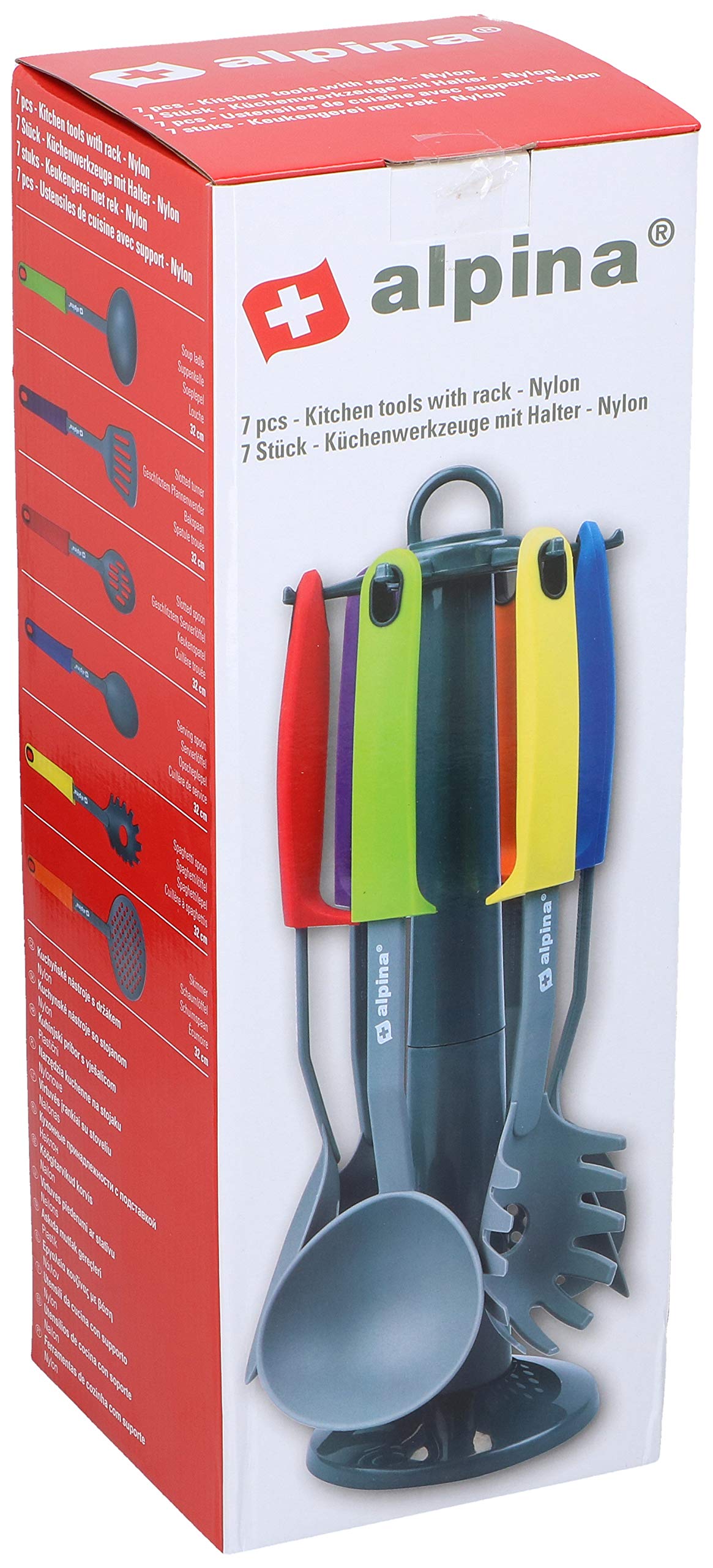 Alpina Set di Utensili da Cucina