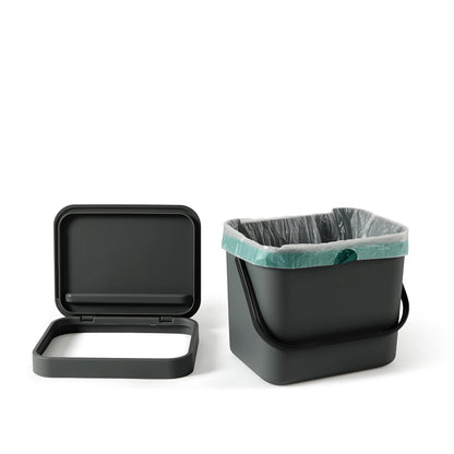 Pattumiera Umido da Appendere 7L Gino - Bidone Organico Cucina 2 Colori