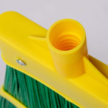 Scopa da Esterno per Giardini e Vialetti, con Setole Dure, Larghezza 31 cm, Manico Allungabile 90 cm