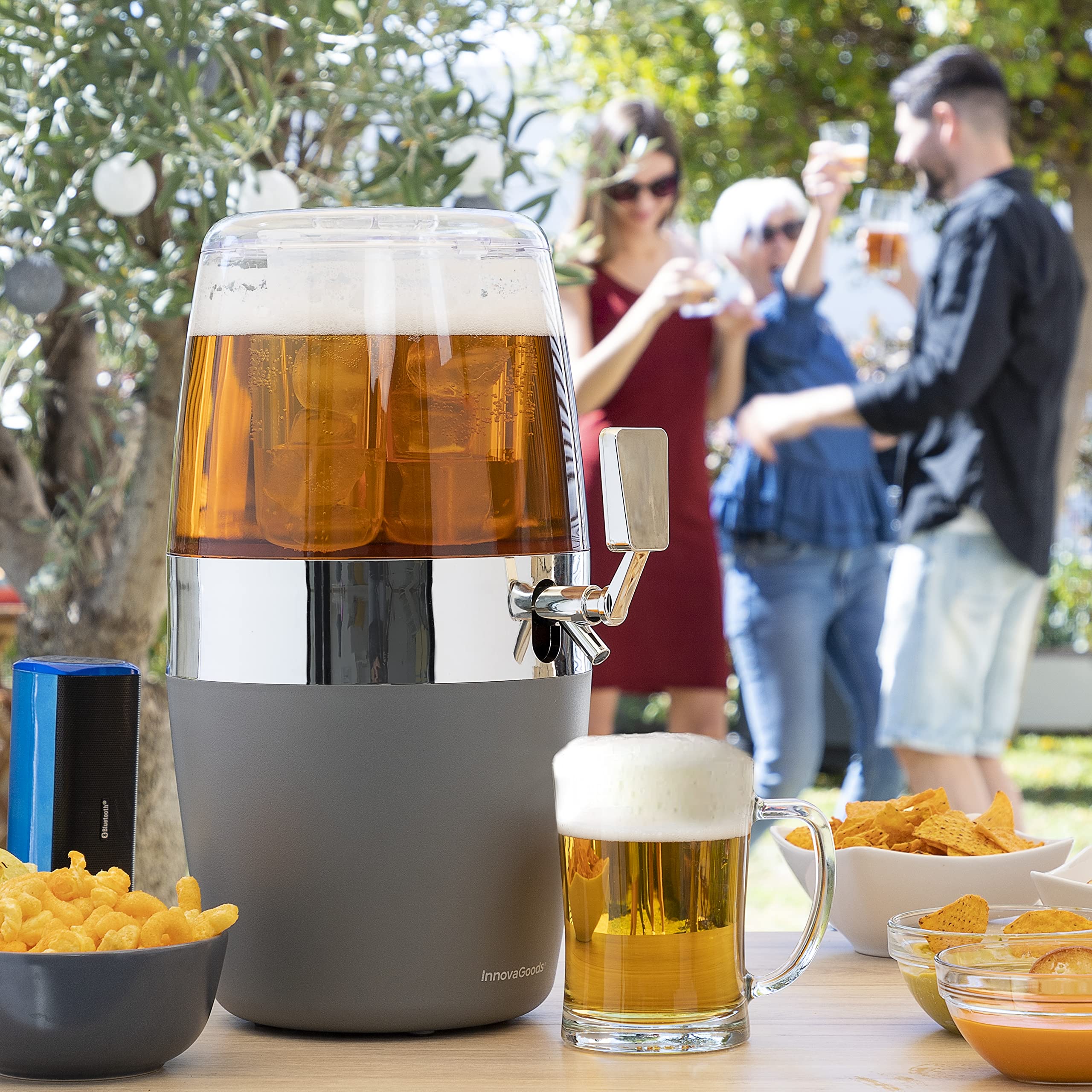 Spillatore Birra InnovaGoods 4L Raffreddamento a Sfera