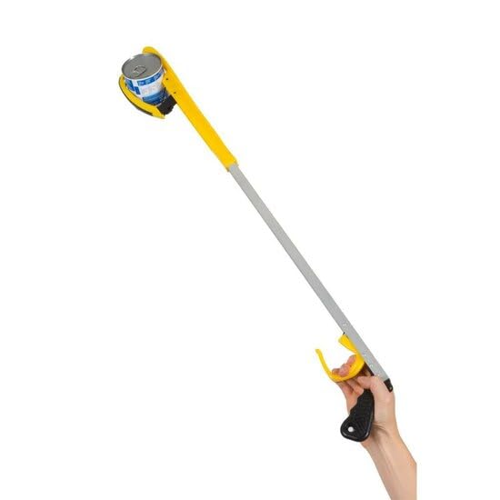 Pince de ramassage d'objets de 80 cm avec chausse-pied intégré - Aide aux personnes âgées et à mobilité réduite