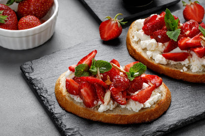 Vassoi Ardesia Naturale Set 6 Pezzi - Piatti Portata Pietra Professionale Ristorante