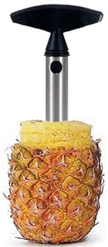 Sbuccia Affetta Ananas, Acciaio, 9x9x24 cm