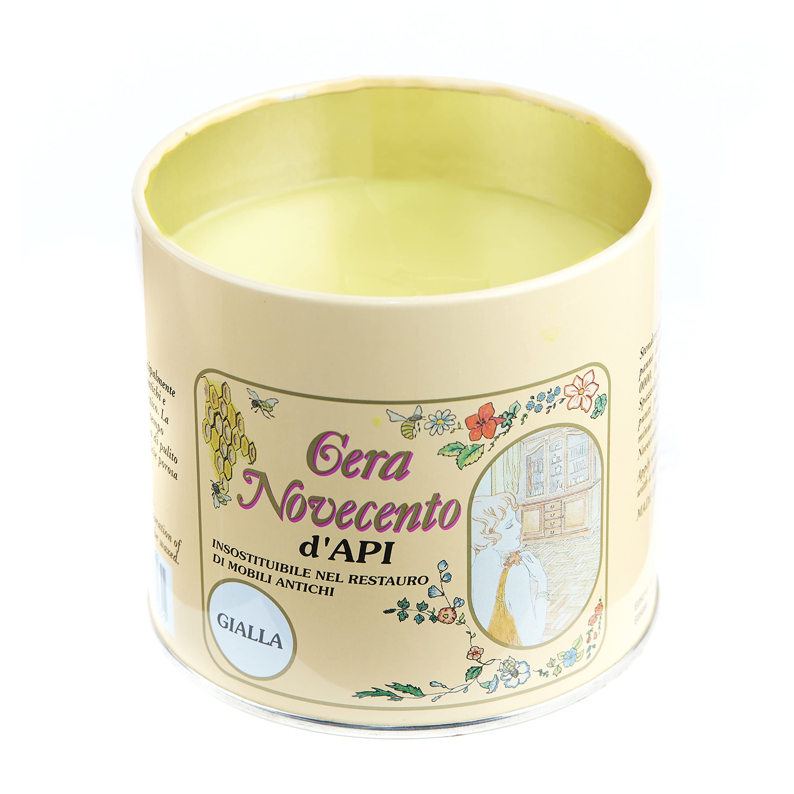 Cera d'Api NOVECENTO 500ml Lucidante Legno 4 Tonalità