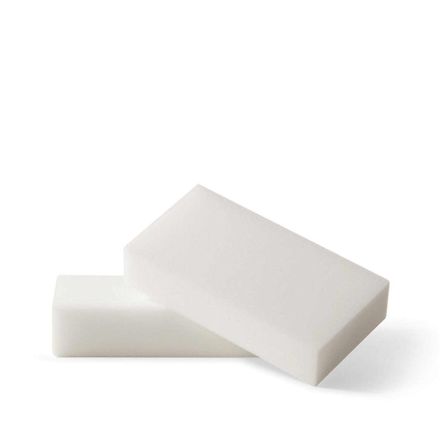 Pack of 2 Stain Remover Sponges, Melamine, White, 12x2.5x6 cm