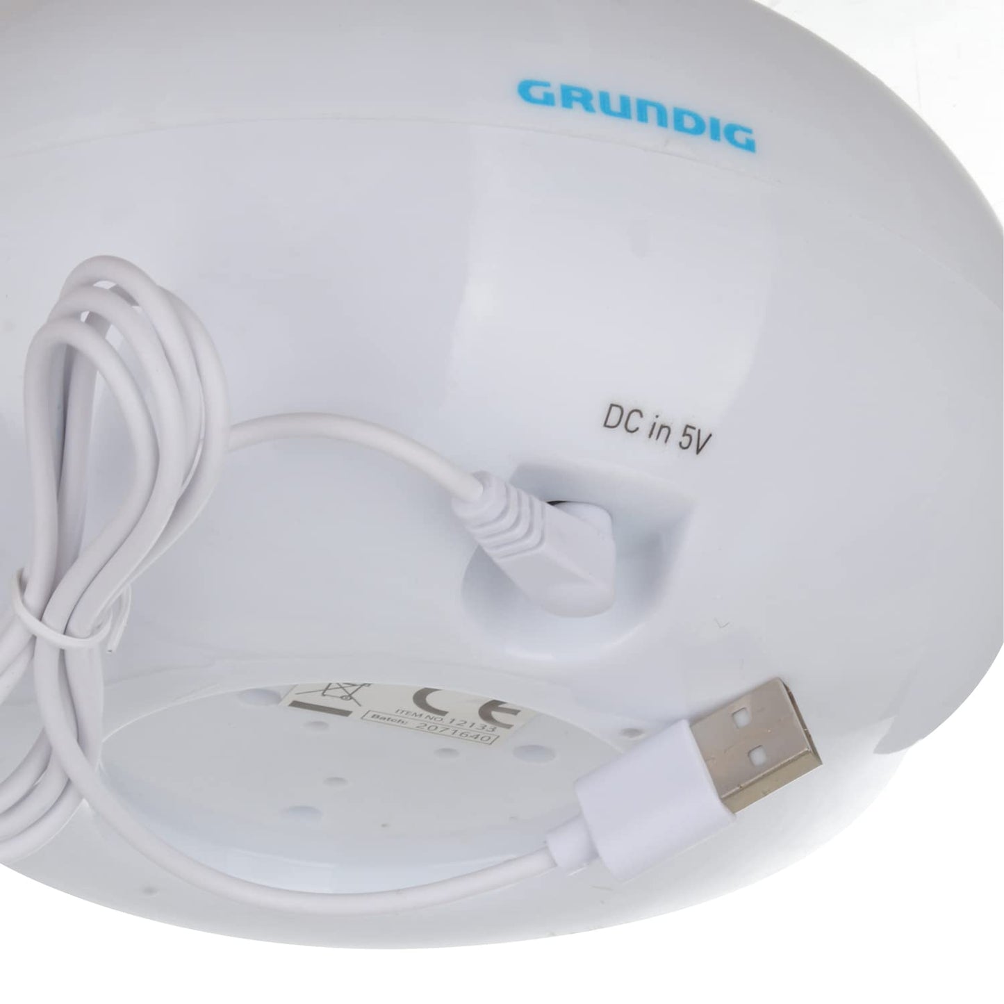 Diffusore Aromi Ultrasuoni Grundig 150ml - Umidificatore Ambiente Bianco