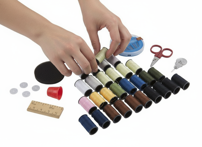 Dettaglio 40 pezzi kit cucito