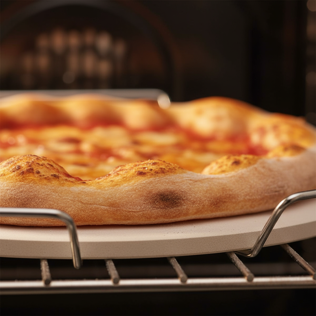 Dettaglio base pizza croccante