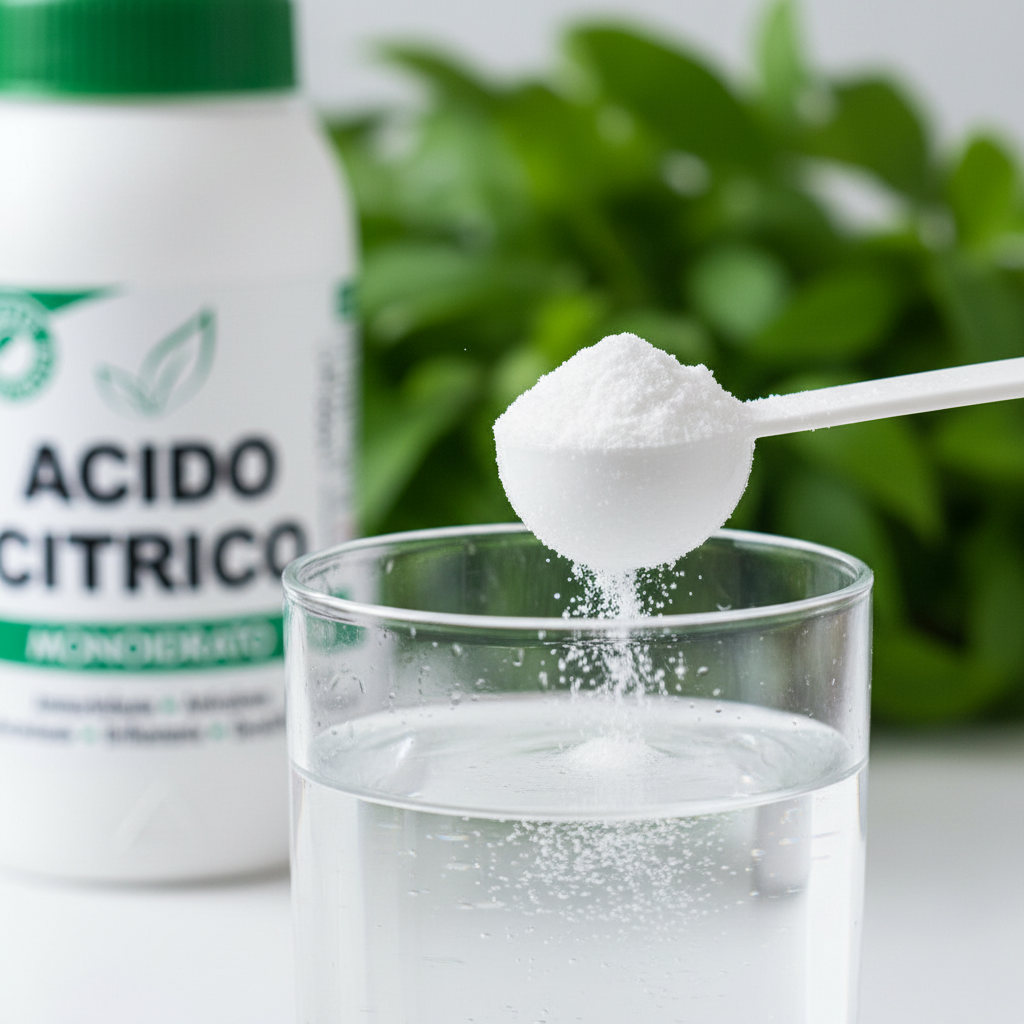 Dettaglio polvere citrica