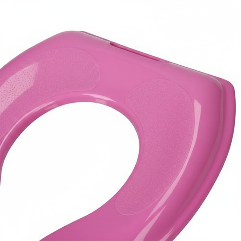 Dettaglio texture antiscivolo sedile bambini