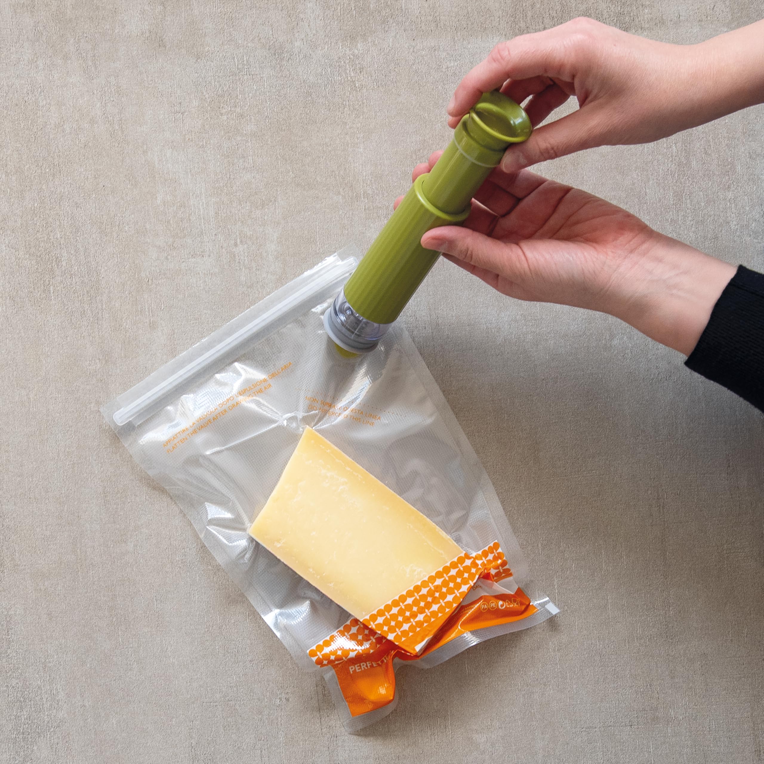 Perfetto Kitchen - 29003 - Vacuum Sealed Fridge Bag - Frescovuoto - 20x30 cm - M - Pack of 6