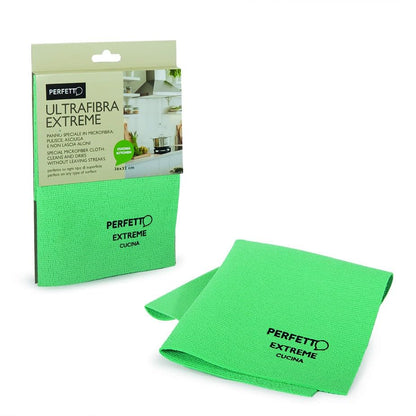 Panno Microfibra PU Professionale 32x36cm - 4 Colori Codice Igienico - Senza Aloni