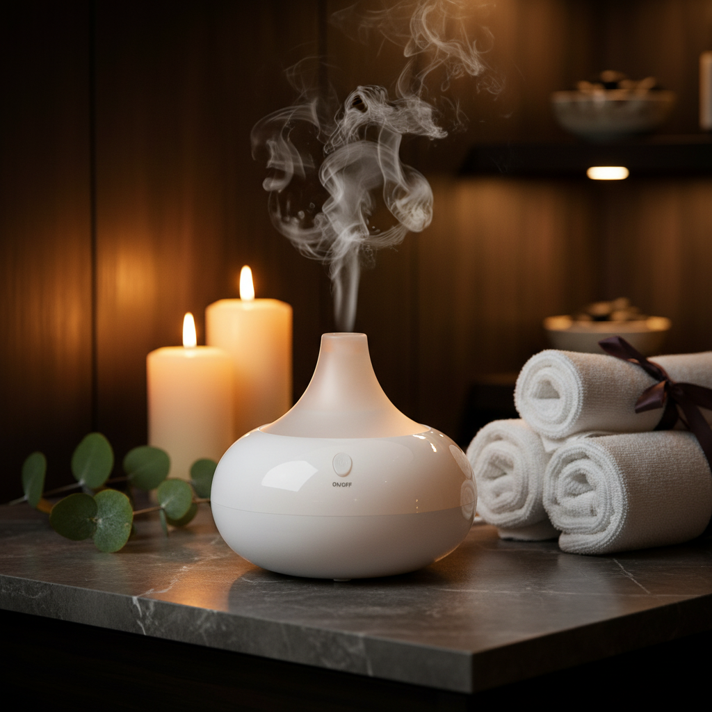 Diffusore in ambiente spa