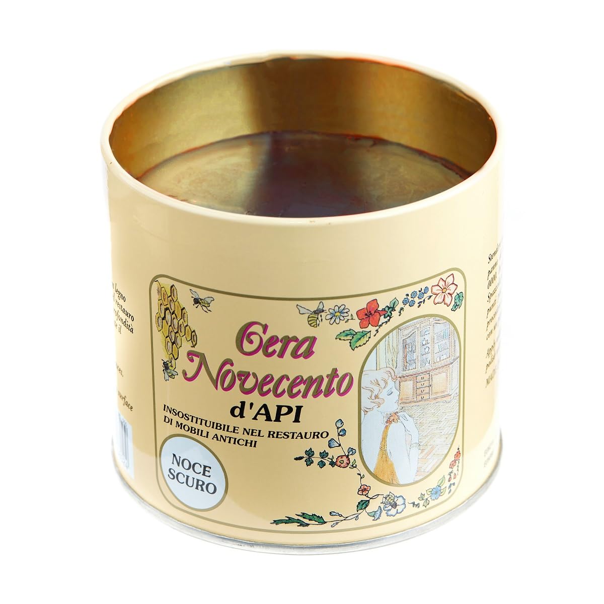 Cera d'Api NOVECENTO 500ml Lucidante Legno 4 Tonalità