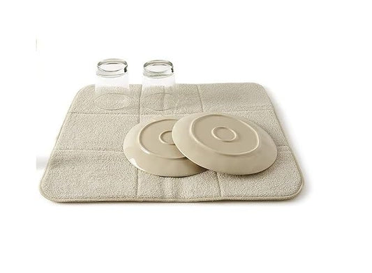 Tappetino Scolapiatti in Microfibra Superassorbente, 40 x 50 cm, Colori Assortiti (2)
