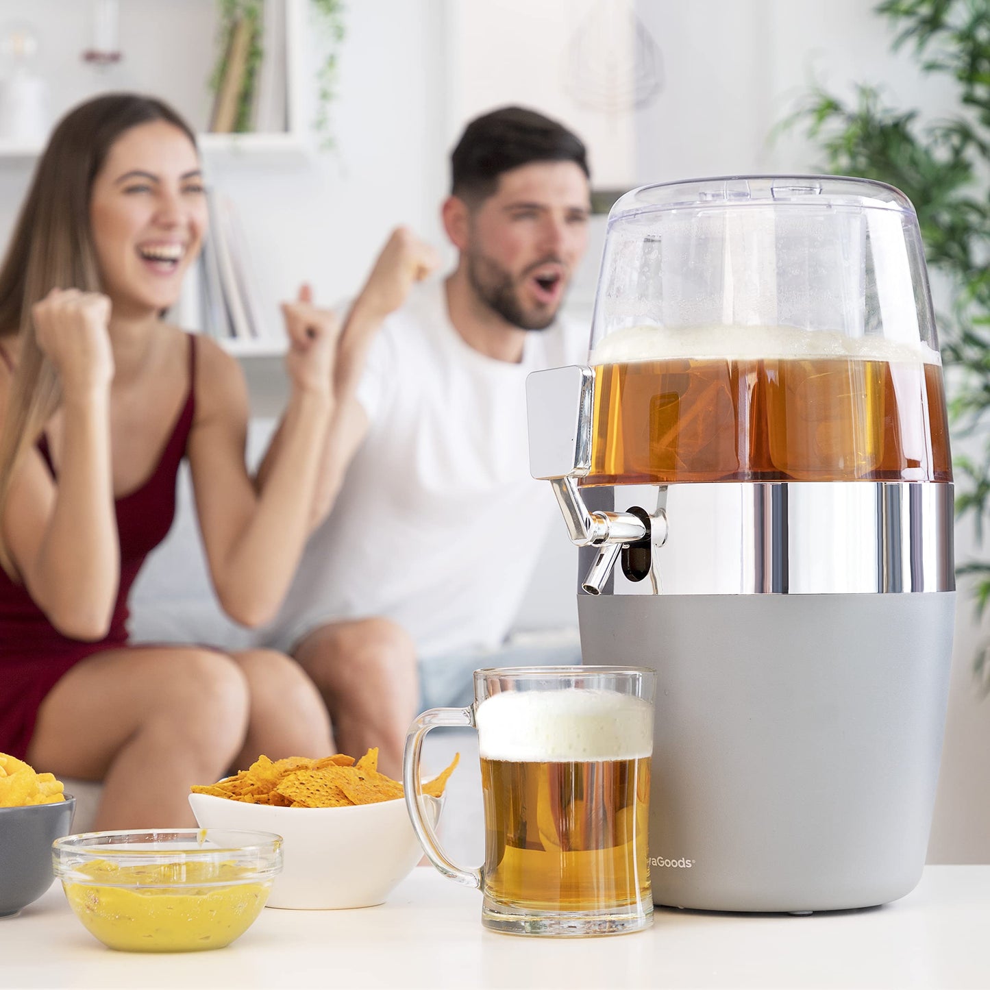 Spillatore Birra con Raffreddamento a Sfera InnovaGoods - Dispenser Refrigerante 3.5L