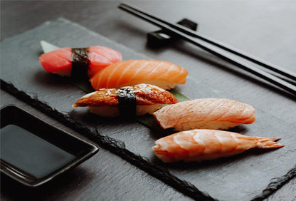 Vassoi Ardesia Naturale Set 6 Pezzi - Piatti Portata Pietra Professionale Ristorante