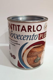 Antitarlo Novecento Plus, 750 ML Liquido Professionale per Protezione Mobili e Arredi in Legno, Trattamento Preventivo e Curativo