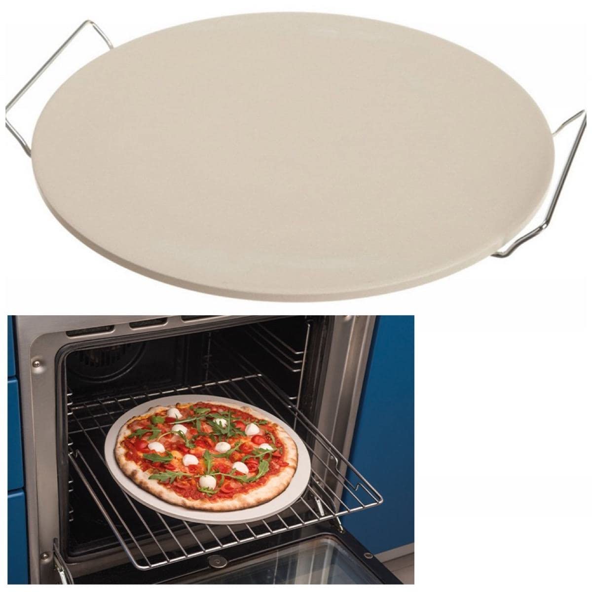 Pietra per Pizza e Forno BBQ Collection ⌀33 cm – Croccante in 5 Minuti