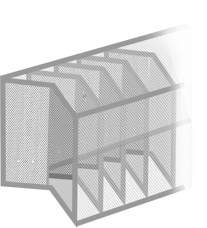 Organizer per armadio, 44 x 29 x 22 cm, con 9 scomparti, pieghevole, colore: grigio