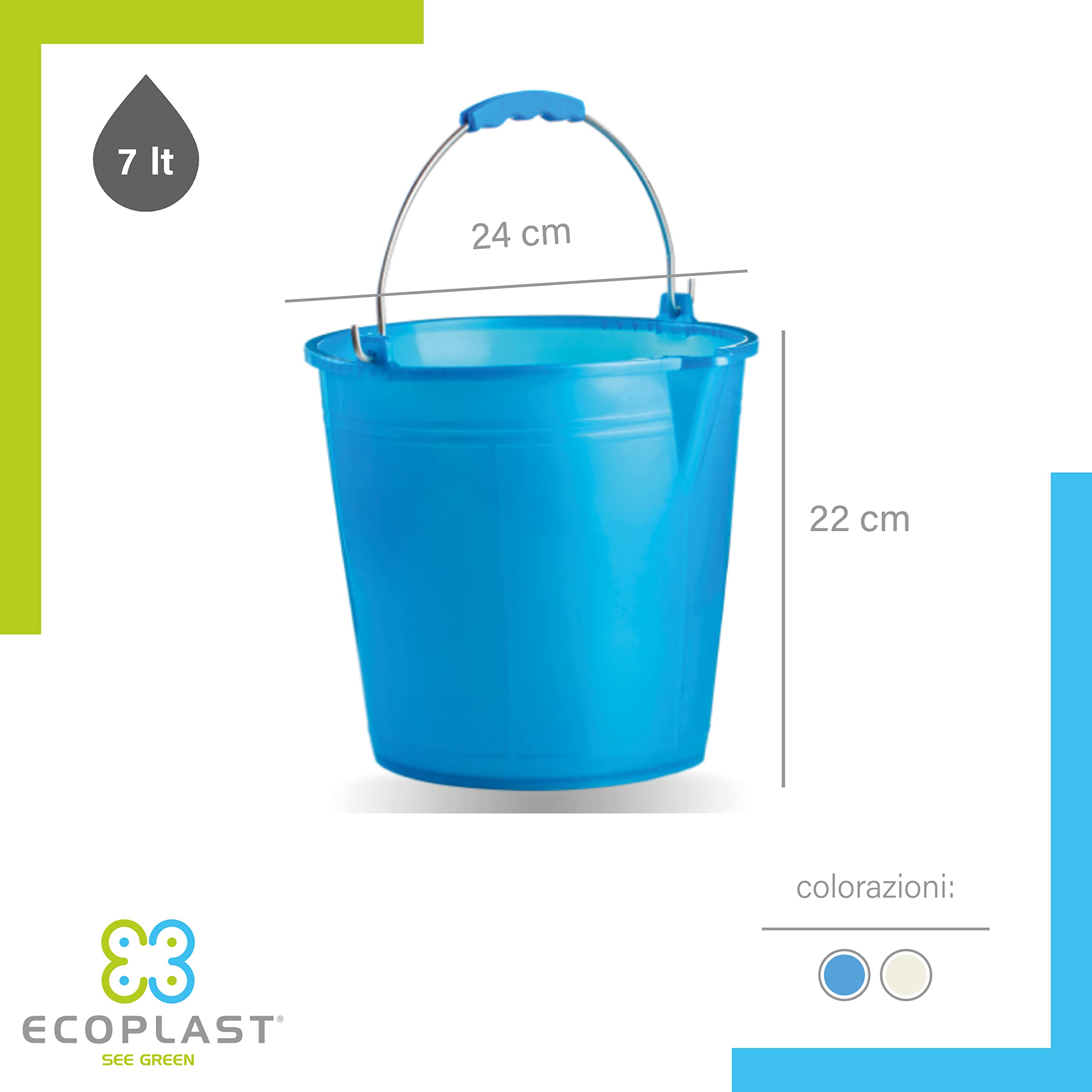 Seau de nettoyage de sol Ecoplast