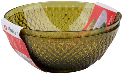 Set 2 Ciotole Optiek 14,5cm - Eleganti per Insalate Contorni Cereali