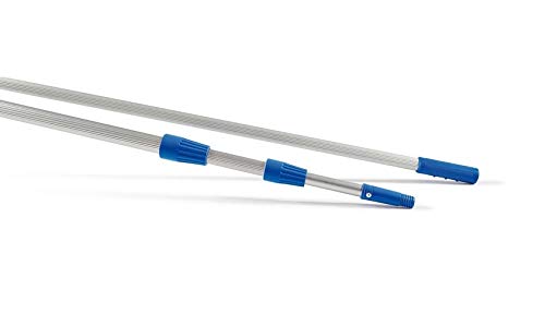 FOFO' FERCASASHOP® TELESCOPIC pole EXTENDABLE handle in Aluminum 4.50 meters (3 sections of 1.50 m), Extension for cleaning shutters, ceilings, cornices, cobwebs, windows, solar panels