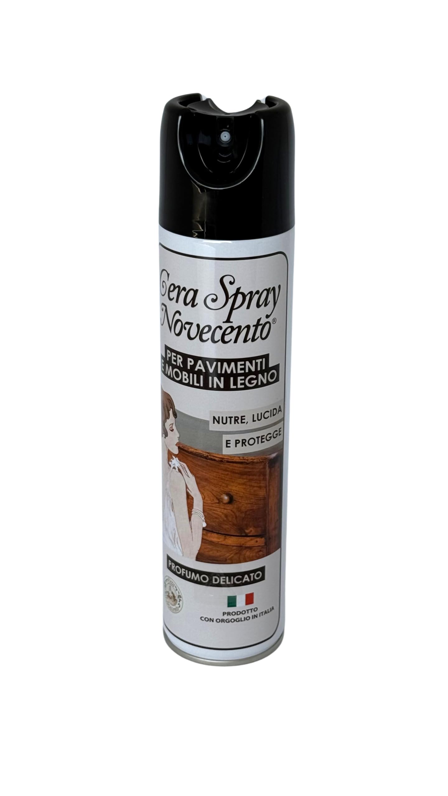 Cera Spray Novecento X917 400ml Neutro - Lucidante Professionale per Mobili e Legno