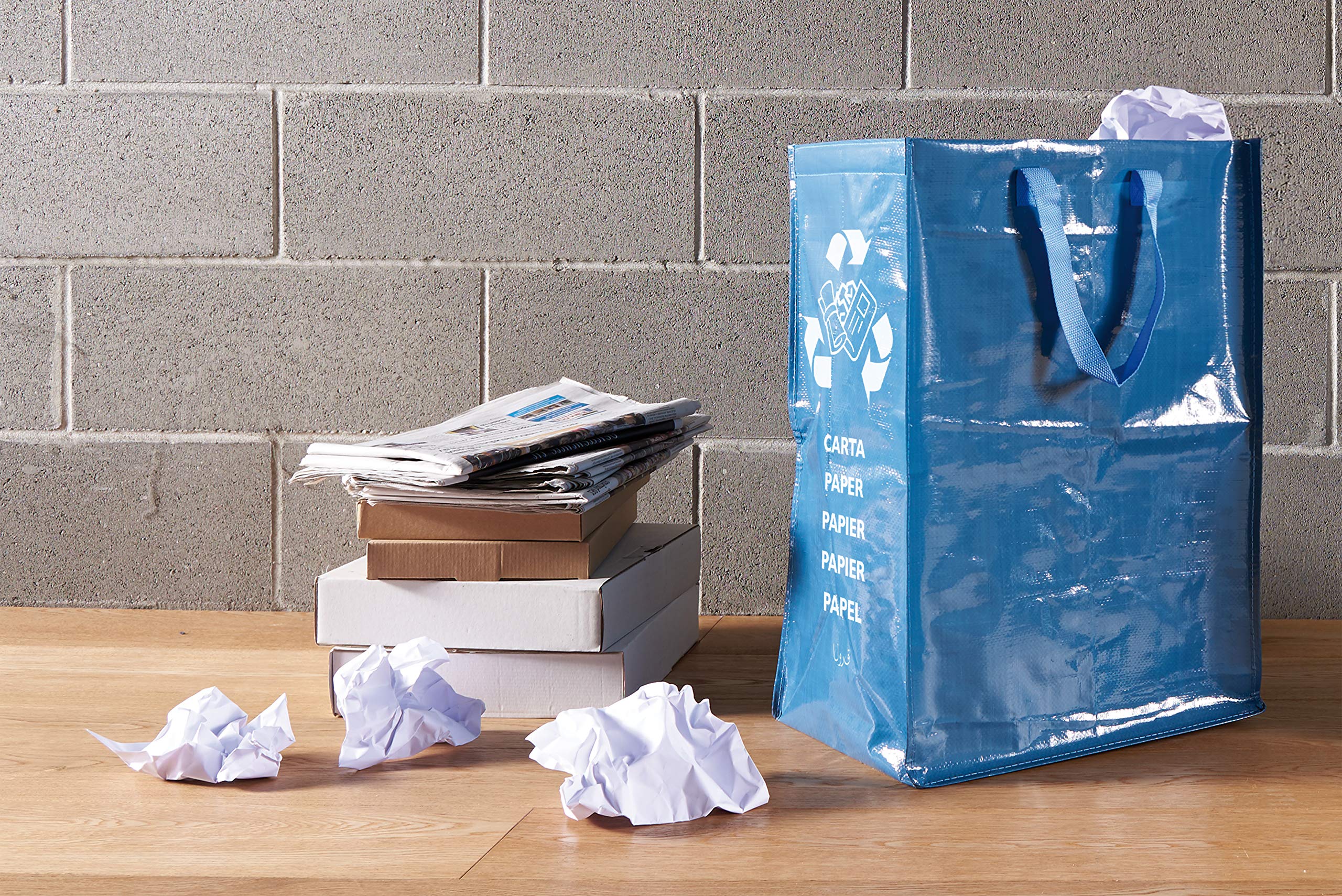 Contenitore Raccolta Differenziata 62L Ricicla Bag Maniglie
