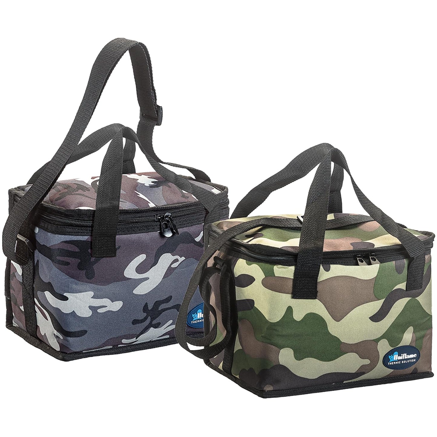 UNIFLAME SRL (FLA) - Sac isotherme militaire L. 15 l 025172, imprimé lettres, multicolore, 123