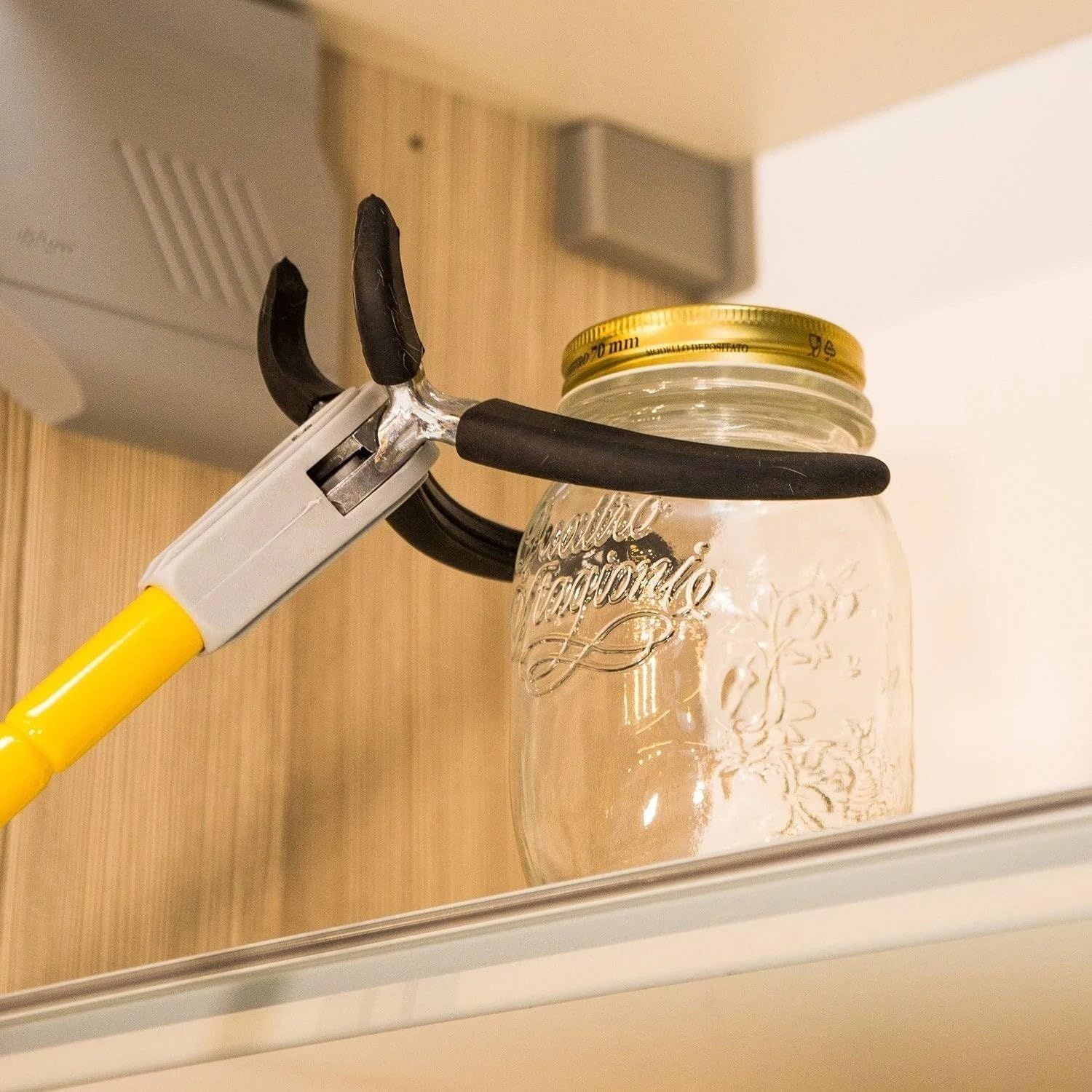 Pinza Prendi Oggetti Scaffali Alti Ferro Antiscivolo