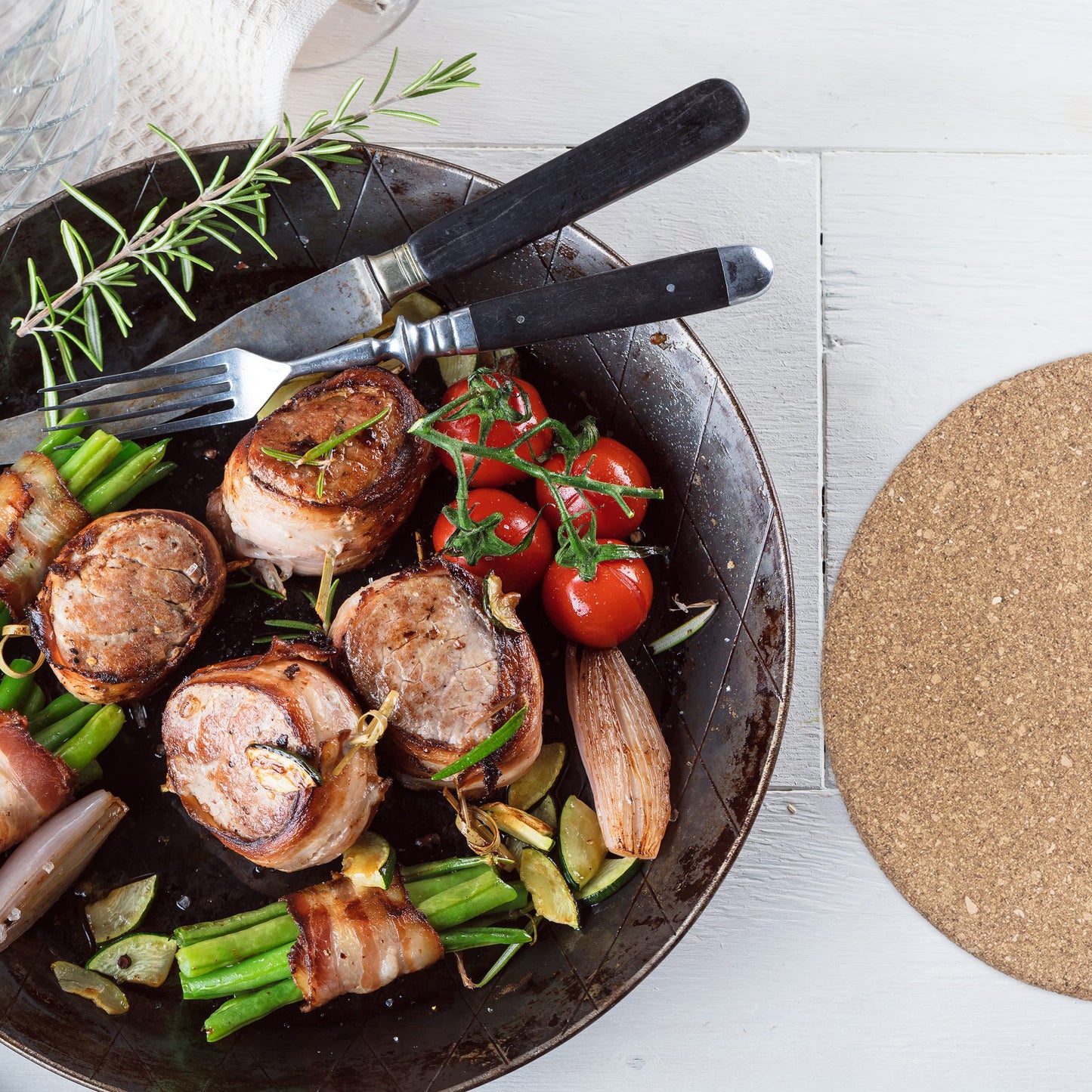 Cork Trivet, Natural,