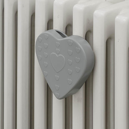 Set 3 Umidificatori per Termosifoni in Ceramica - Design  Cuori - Evaporatore Acqua Radiatore