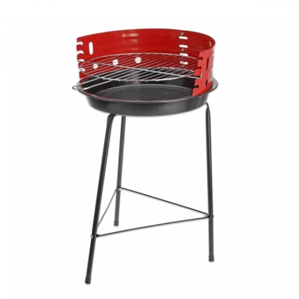 Metal BBQ Grill with Windshield Ø