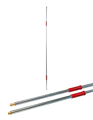 Brosse de lavage auto Idrocar avec manche de 180 cm - Poils synthétiques pour véhicules