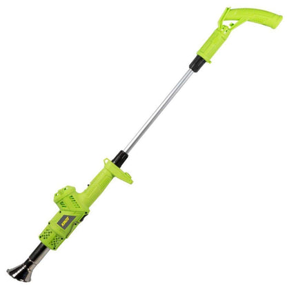 Bruciatore Erba Elettrico 2000W Diserbante Termico Per Erbacce Manico Telescopico + Pistola Temperatura Selezionabile 80/360 Gradi con 4 Beccucci Intercambiabili Manutenzione Giardino