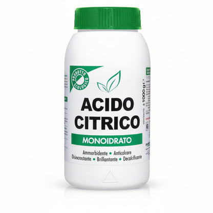 Acido Citrico Monoidrato MARTEN 1kg - Ecologico Multiuso Anticalcare Disincrostante