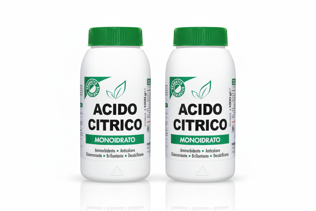 Acido Citrico 1kg Ecologico - Anticalcare Multiuso