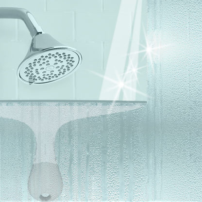 Tergidoccia Professionale Apex 25cm Antigraffio - Impugnatura Ergonomica per Box Doccia Vetri Specchi