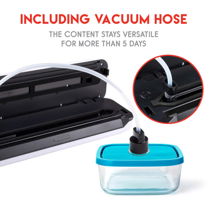 Macchina Sottovuoto Alpina 110W - Sigillatrice Alimenti con Taglierina