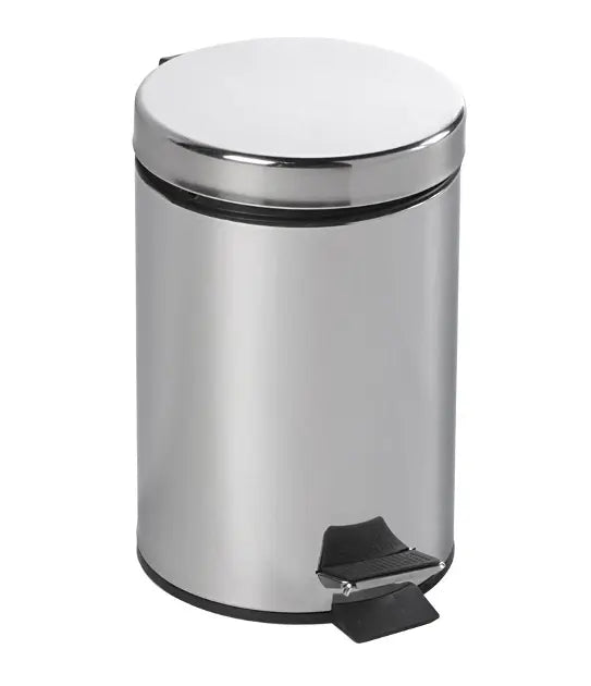 Pattumiera a Pedale con Vaschetta Inox Lucido  – 3 Lt / 5 Lt