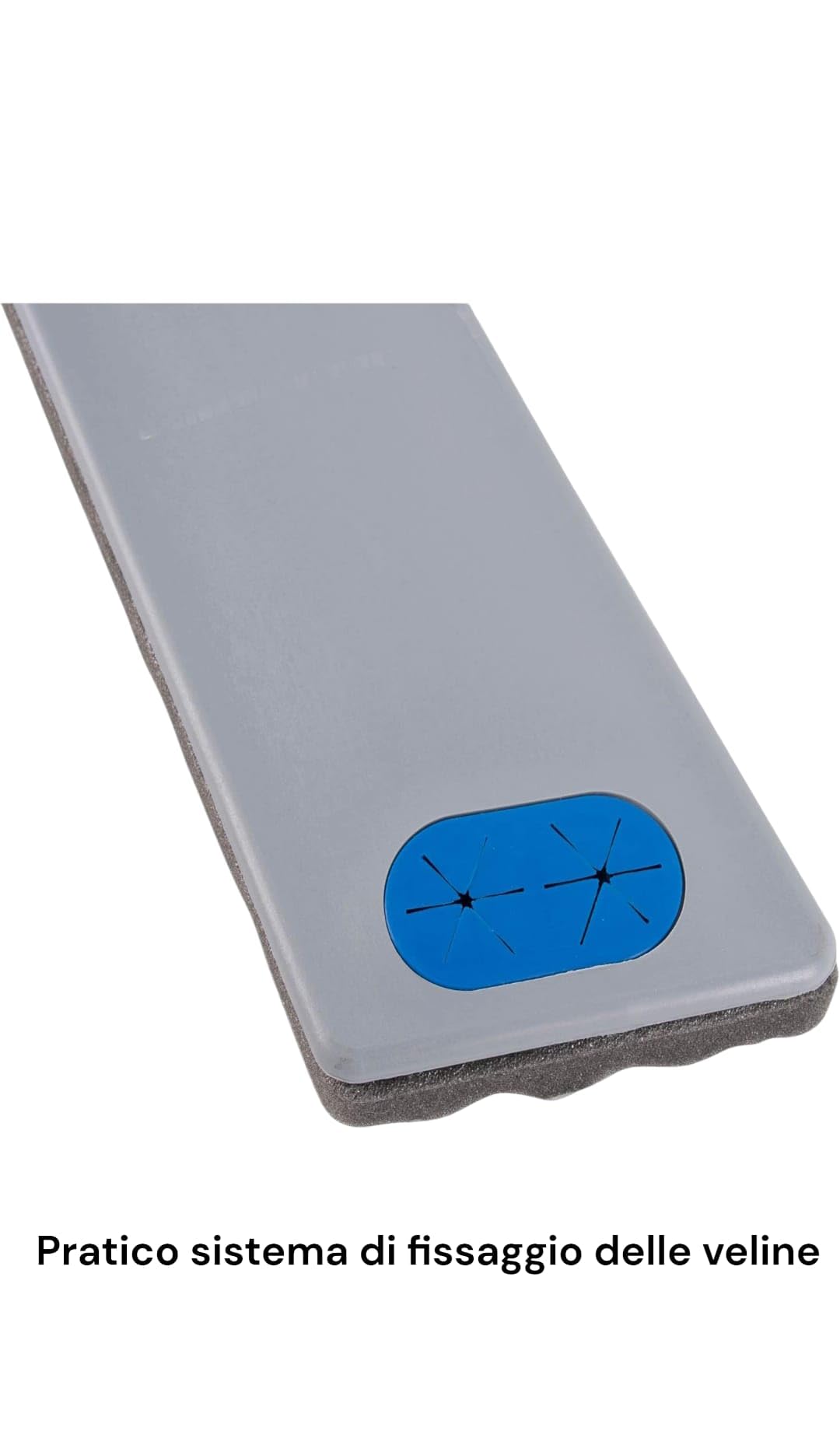 FERCASASHOP Scopa Spazzolone Pulipavimento Catturapolvere Professionale Industriale, 60x9cm, Spugna