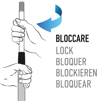 Manico Telescopico in Metallo Verniciato Allungabile fino a 3mt
